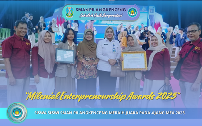 PRESTASI: SISWA SISWI SMAPI MERAIH JUARA PADA AJANG MILENIAL ENTREPRENEURSHIP AWARDS 2025