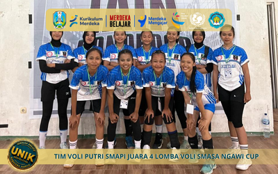 PRESTASI: TIM BOLA VOLI PUTRI SMAN PILANGKENCENG MERAIH JUARA 4 DALAM TURNAMEN VOLI SMASA NGAWI CUP 2025