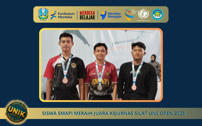 PRESTASI: SISWA SMAN PILANGKENCENG MERAIH JUARA DALAM KEJURNAS PENCAK SILAT UNS OPEN 1 TAHUN 2025